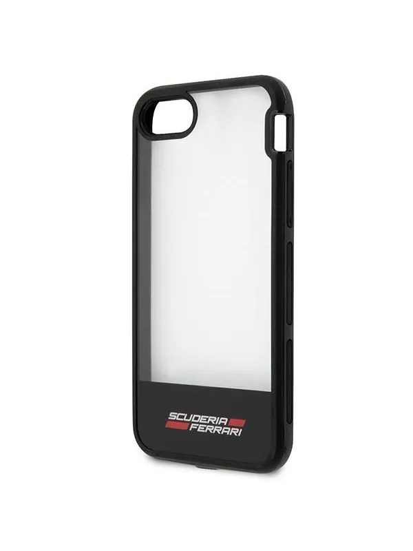 Ferrari Racing Shield Case for iPhone 7 / 8 / SE 2020 / SE 2022 - Semi-Transparent