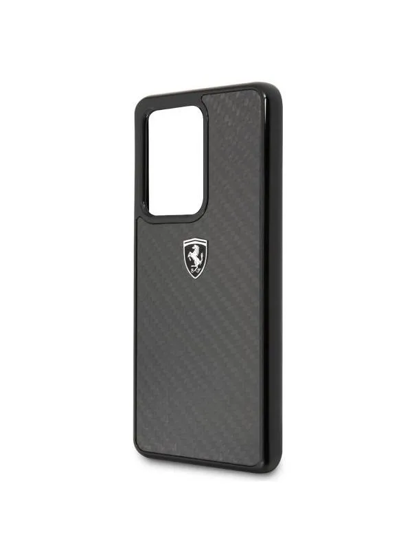 Ferrari Carbon Heritage Case for Samsung Galaxy S20 Ultra - Black