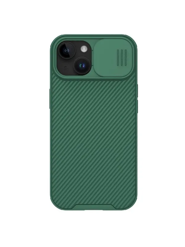 Nillkin CamShield Pro Magnetic Case for iPhone 15 Plus with Camera Cover - Green
