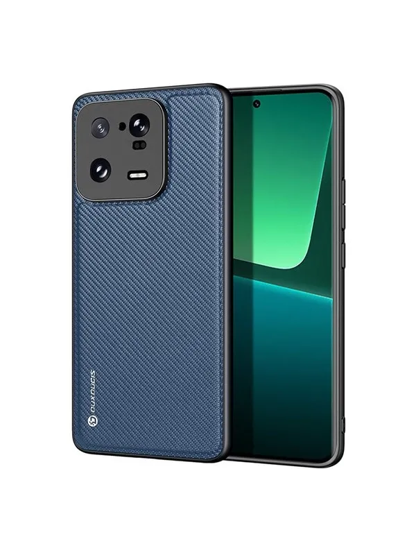 Dux Ducis  Fino Case for Xiaomi 13 Pro Cover with Silicone Frame Blue