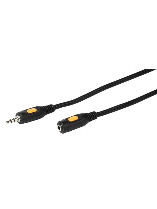 Vivanco Audio Cable 1x3.5mm Male/Fem. 2.5m Black