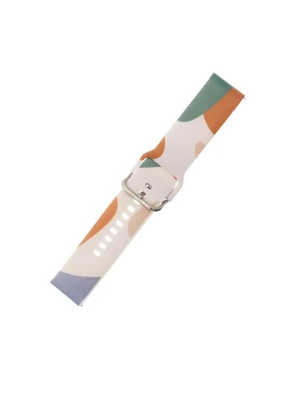 Hurtel Strap Moro for Samsung Galaxy Watch 45 / 46 / 47 mm Silicone Bracelet Watch Band - Pattern 11