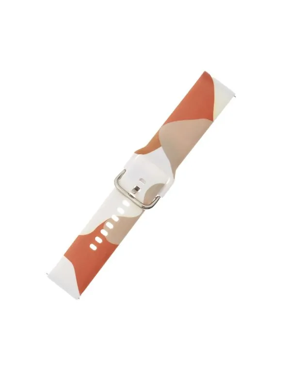 Hurtel Strap Moro for Samsung Galaxy Watch 45 / 46 / 47 mm Silicone Bracelet Watch Band - Pattern 5
