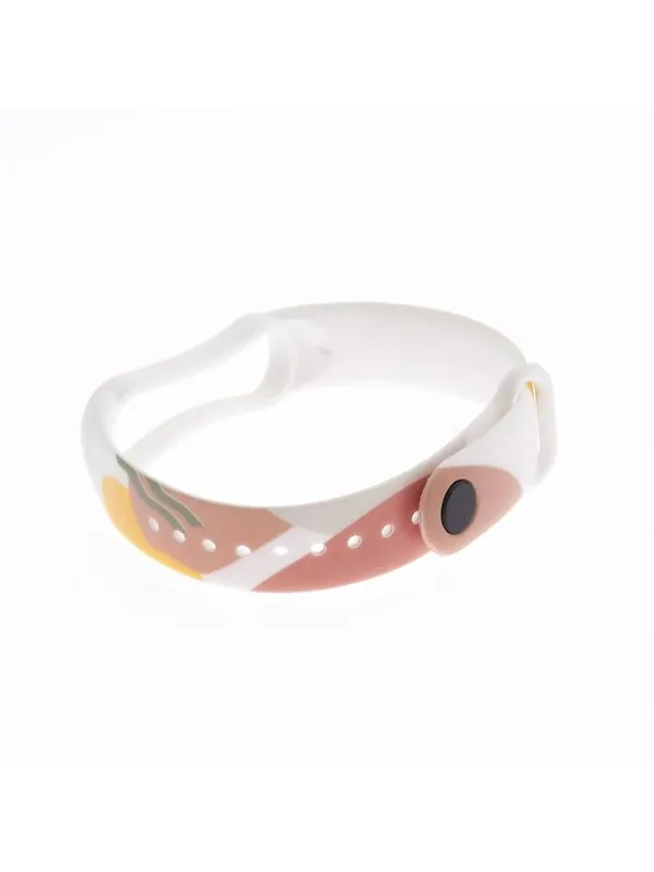 Hurtel Strap Moro band for Xiaomi Mi Band 3 / 4 Silicone Strap Watch Bracelet Pattern 7