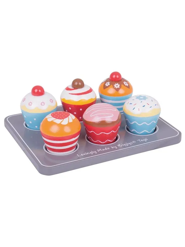 Bigjigs Wooden Muffin Set