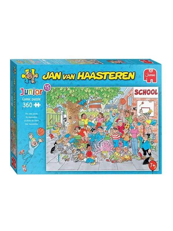 Jan van Haasteren Jigsaw Puzzle Junior Class photo 360 pcs. Gulv