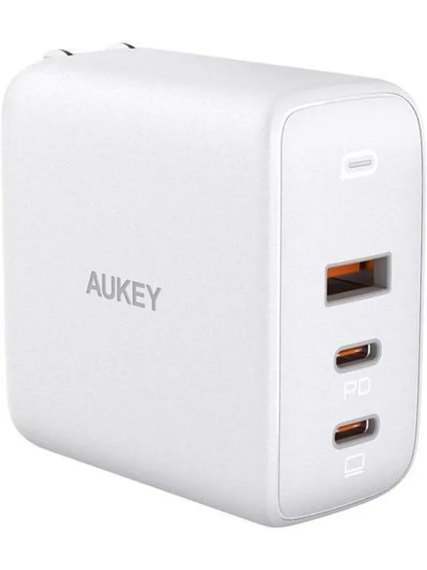 Aukey Omnia Mix3 90W 3-Port PD Charger PA-B6S - White