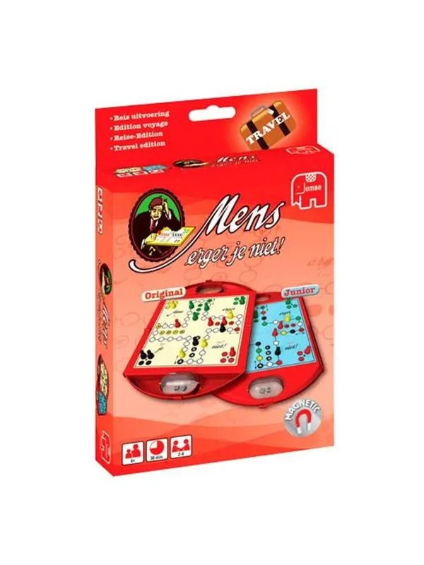 Jumbo Man Don't Annoy You Travel Board Game