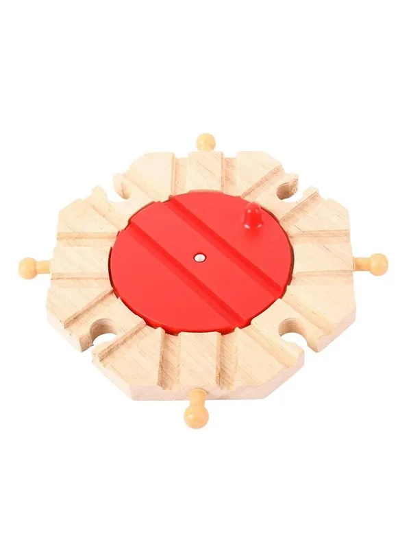 Bigjigs Wooden Rails - 8 Direction Turntable