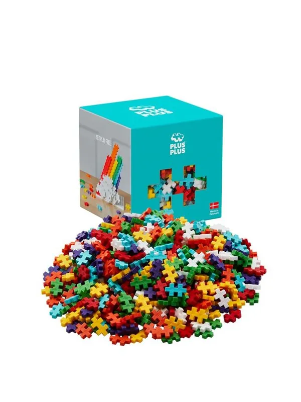 Plus-Plus Rainbow Colourmix 600 pcs
