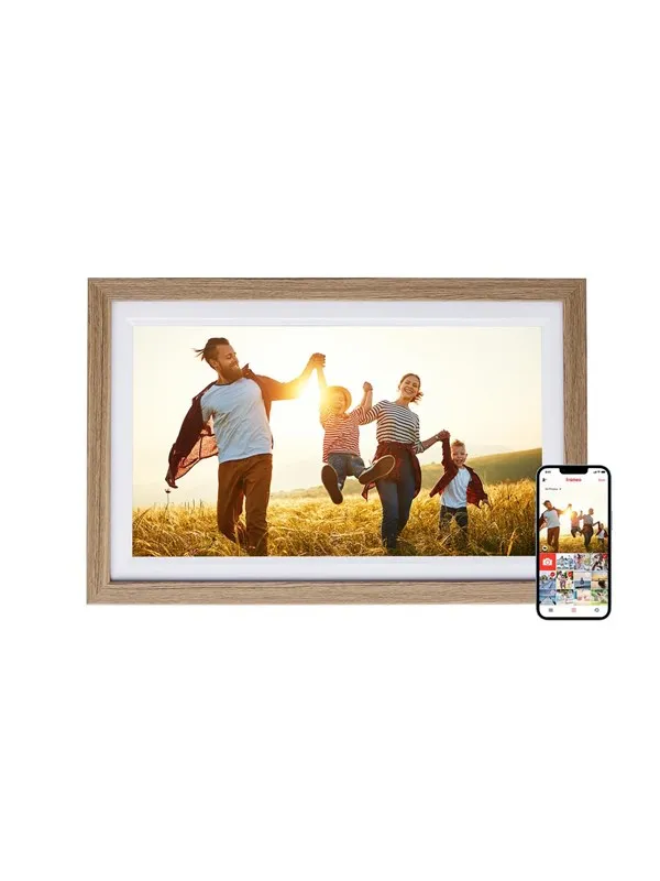 Rollei Smart Frame WiFi 152 - Wood Brown