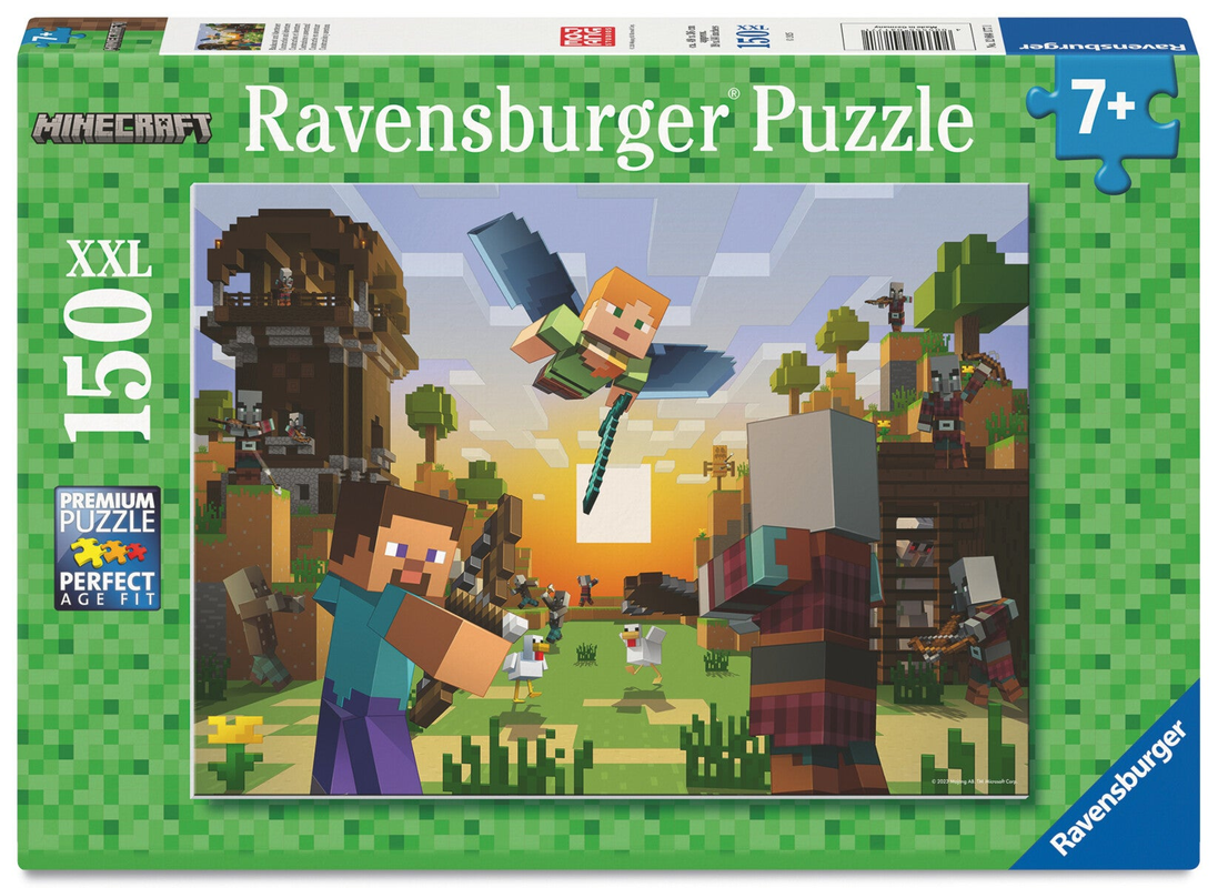 Ravensburger Minecraft Puzzle - 150 XXL Pieces