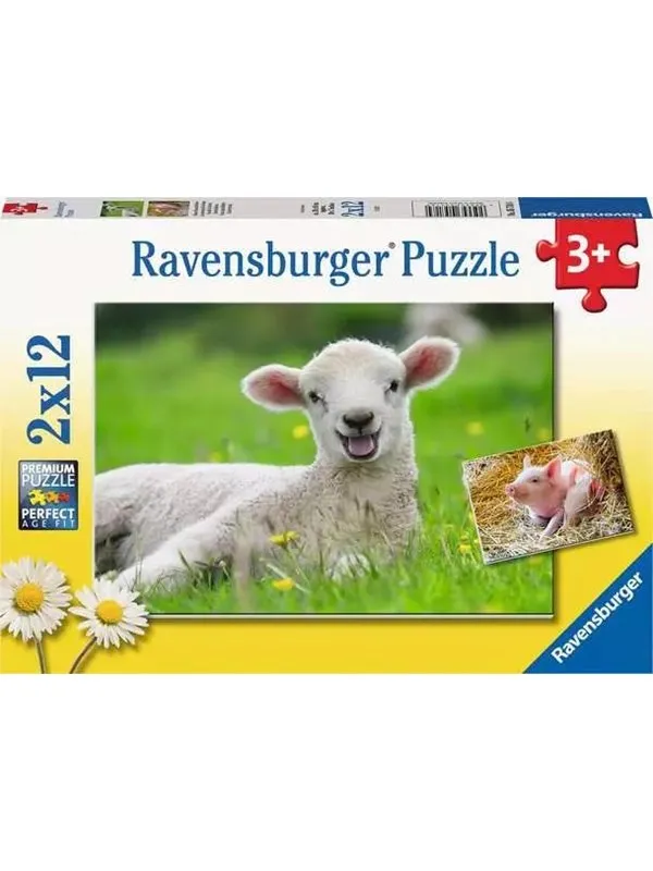 Ravensburger Farm Animals 2x12p