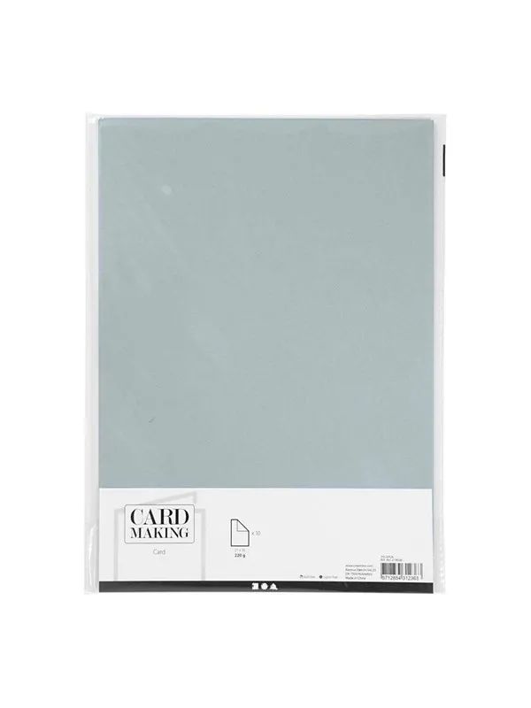 Creativ Company - Cardboard Gray A4 220g 10 pcs.