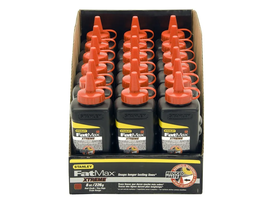 Stanley 9-47-822 Fatmax Black Marking Chalk 225g