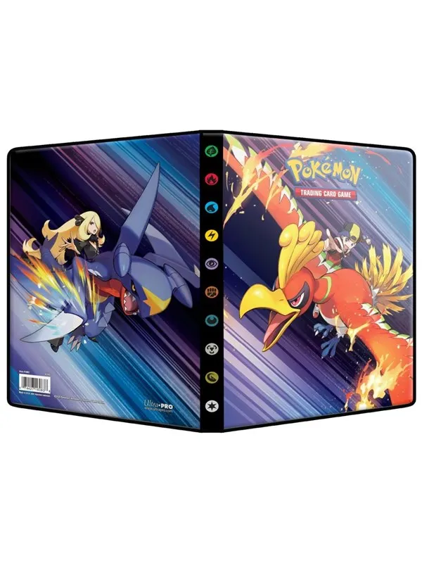 Pokemon TCG Portfolio 4-P Ethan's Ho-Oh & Cynthia's Garchomp