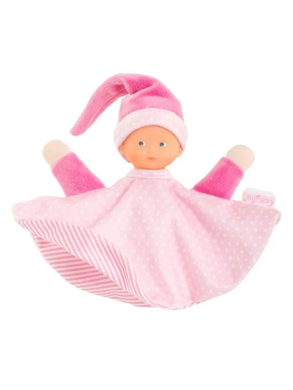 Corolle Tidoudou - Pink Cuddle Cloth 17cm