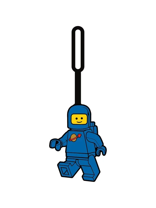 Euromic LEGO® Iconic Spaceman Blue bag tag