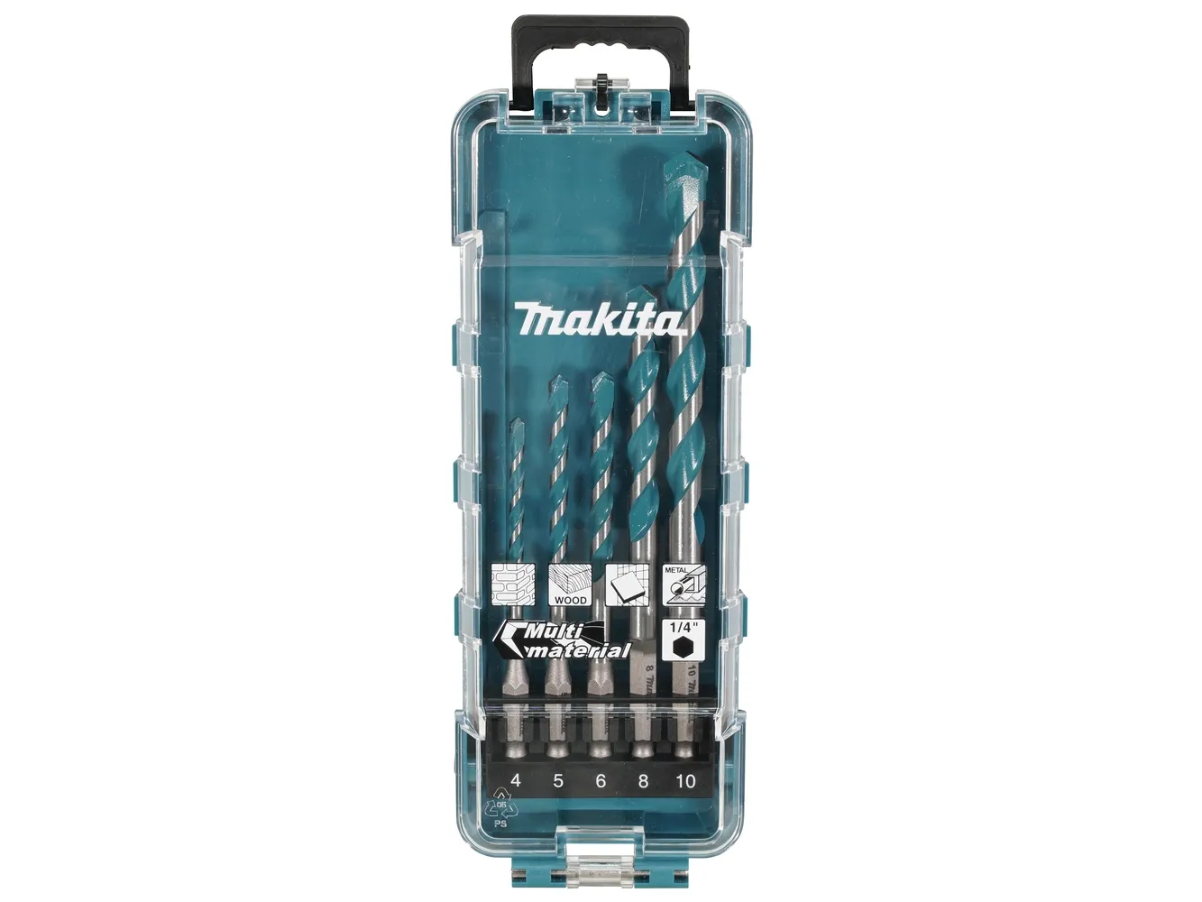 Makita E-16732 TCT Drill Bit Set 5pcs