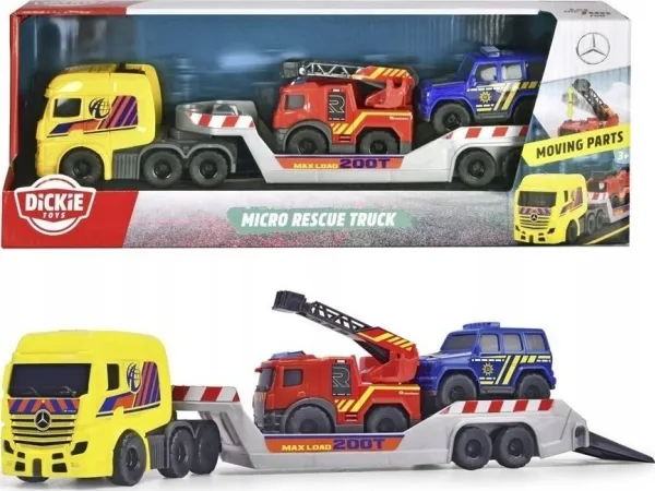 Dickie Mercedes Benz Redningslastebil, 32 cm