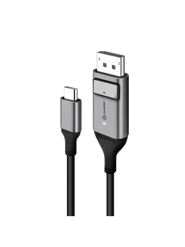 ALOGIC Ultra - USB-C - DisplayPort - 2m - Grå