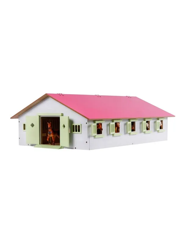 Kids Globe Horse stable with 9 boxes 1:32