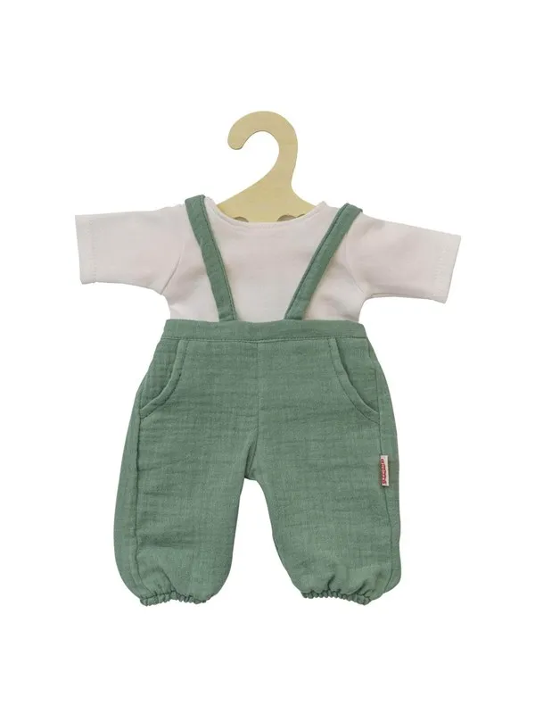 Heless Dolls Dungarees Green 28-35 cm