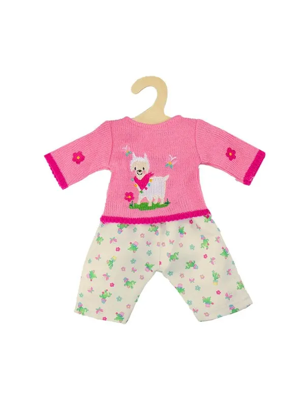 Heless Doll Pullover with Pants Alpaca 35-45 cm