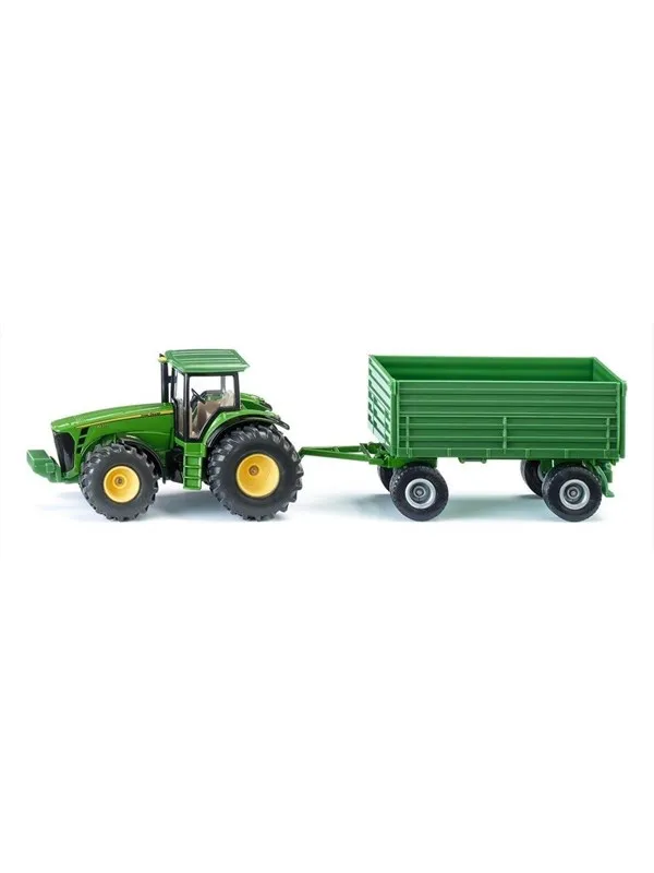 SIKU 1:50 Traktor m/tilhenger