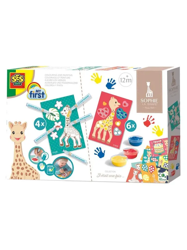 SES Creative My First - Sophie la Girafe - Colors and Paint