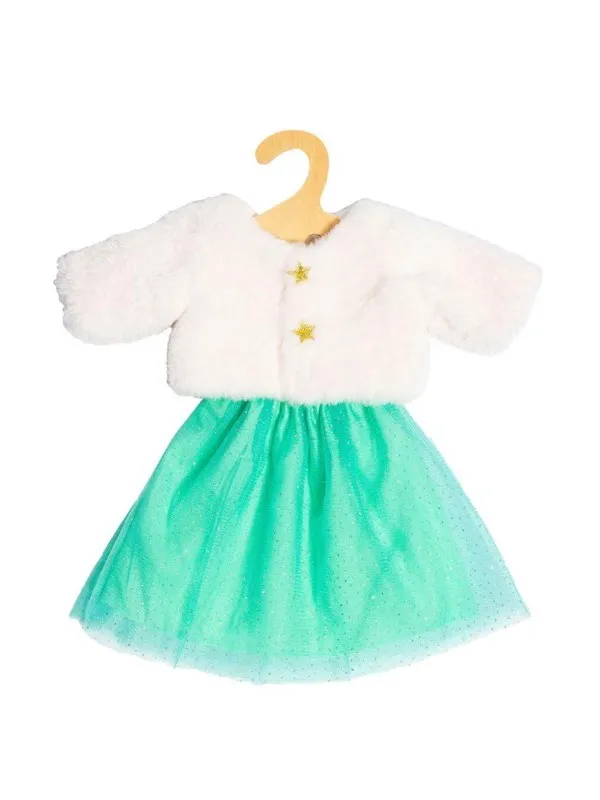 Heless Doll's Jacket Plush with Skirt 35-45 cm