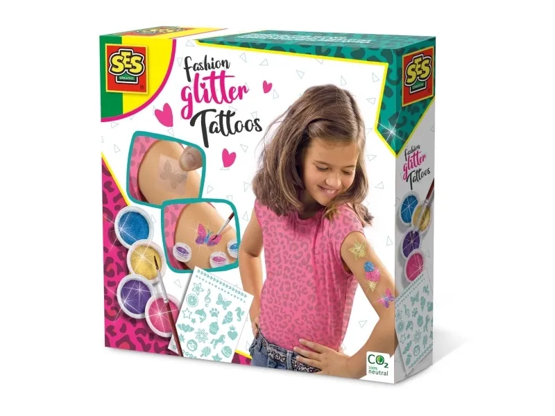 SES Creative Fashion Glitter Tattoos