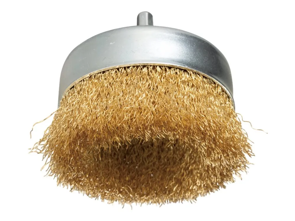 Makita D-73645 Wire Cup Brush - for wood metal varnish rust