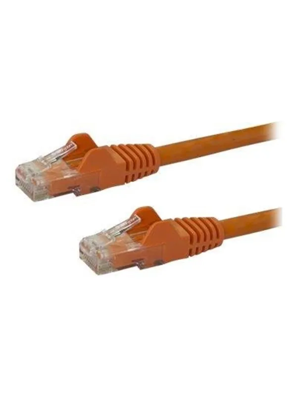 StarTech.com 0.5m Orange Cat6 / Cat 6 Snagless Ethernet Patch Cable 0.5 m - network cable - 50 cm - orange - Oransje - 0.5m
