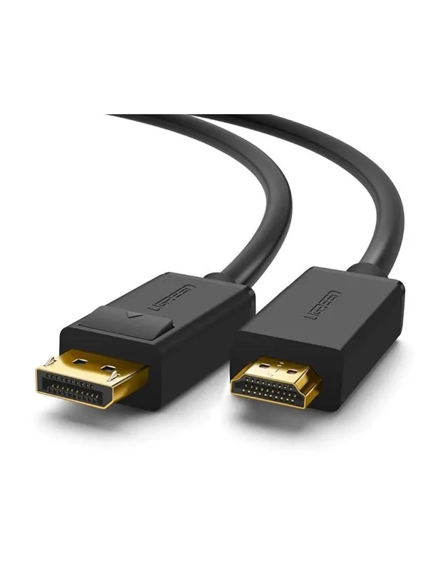 UGREEN unidirectional DisplayPort to HDMI Cable 4K 30Hz 32 AWG 1.5m Black (DP101 10239)