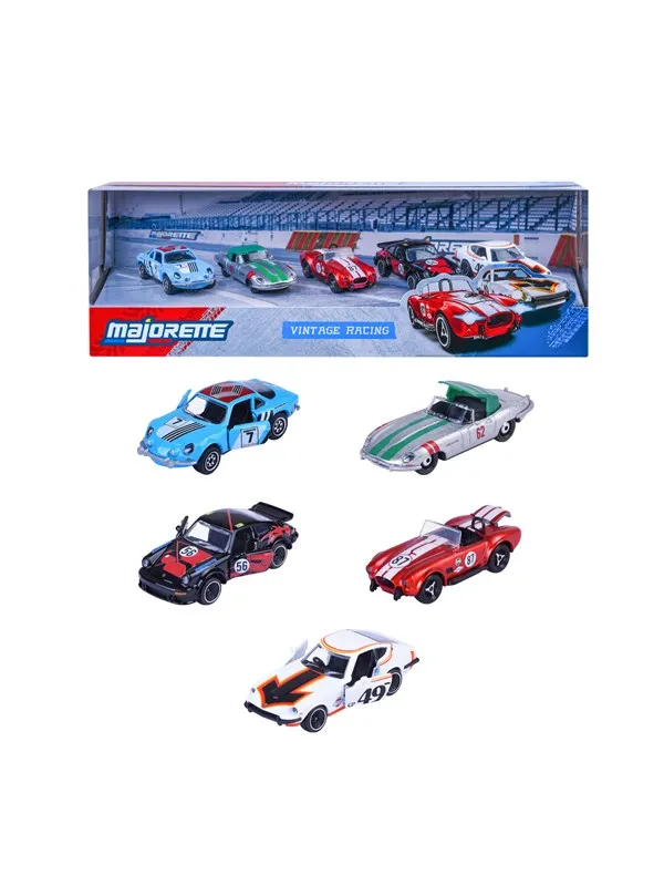 Majorette Vintage Racing 5 Pieces Giftpack