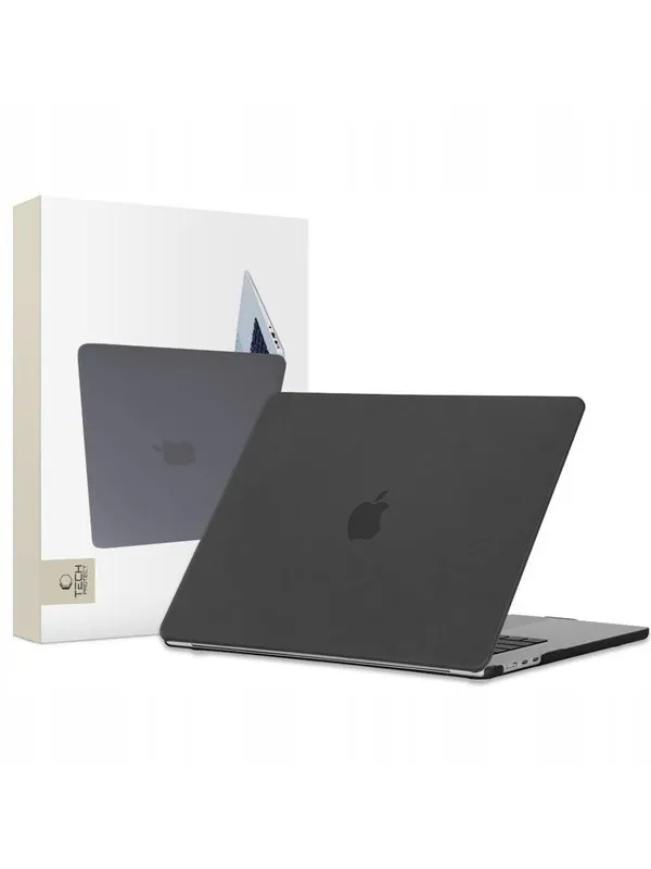 Tech-Protect SmartShell Case for MacBook Air 15" M2 / M3 / 2023-2024 - matt black