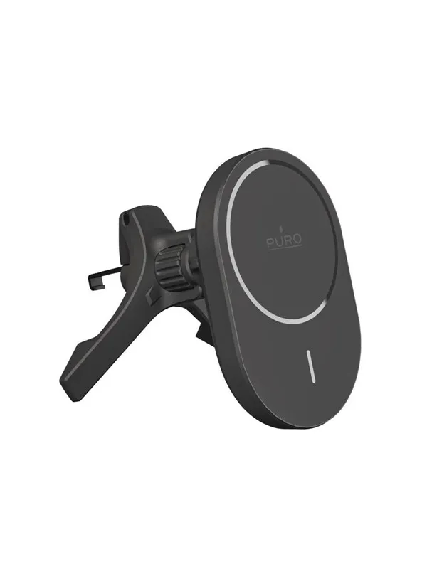 Puro Car Holder with Qi2 Charger MagSafe Compatible - Black