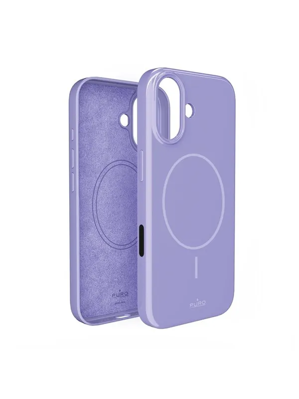 Puro Pulse iPhone 17 Polycarbonate Protective Case - Purple