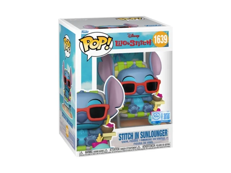 Funko! - Funko POP Premium Excl L&S Stitch Lounger