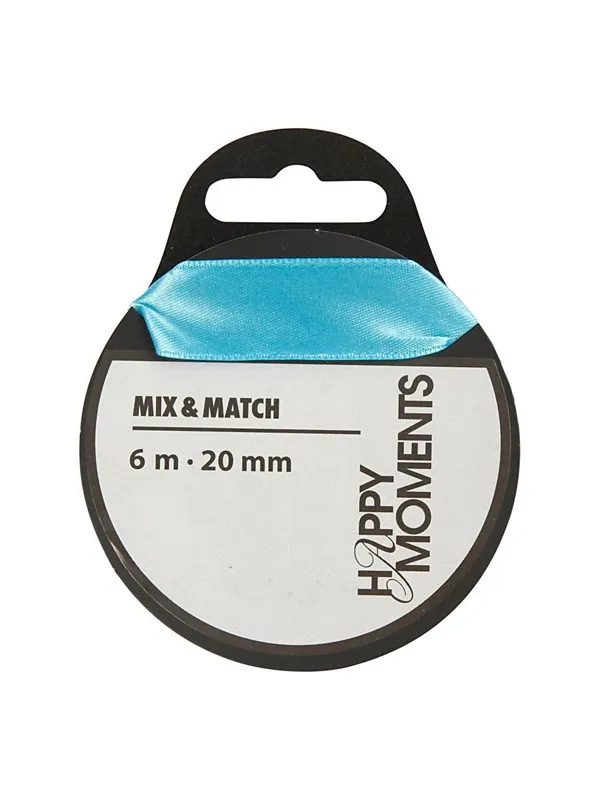 Creativ Company - Satin ribbon Light blue 15m