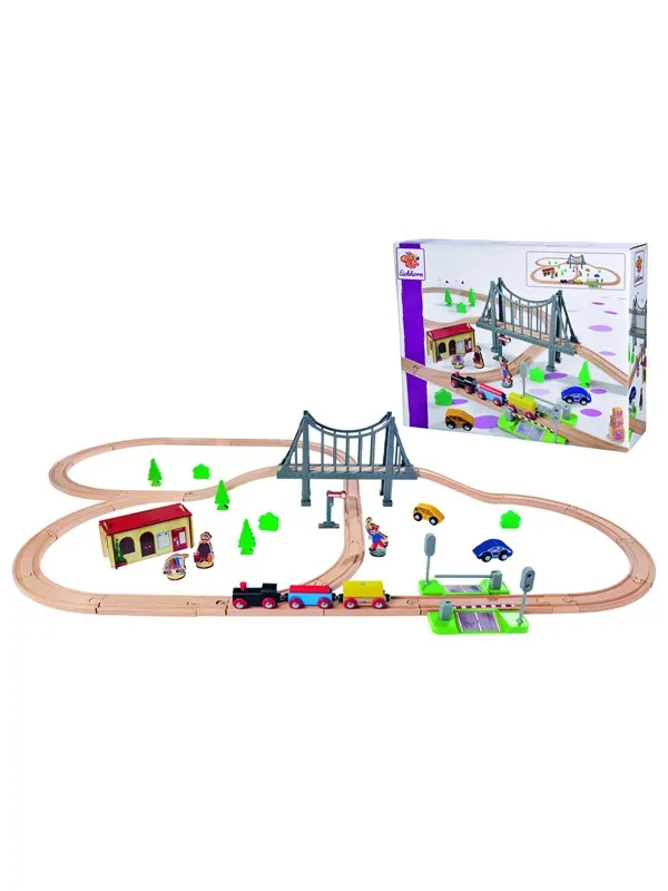 Eichhorn  Train Train Set with Bridge