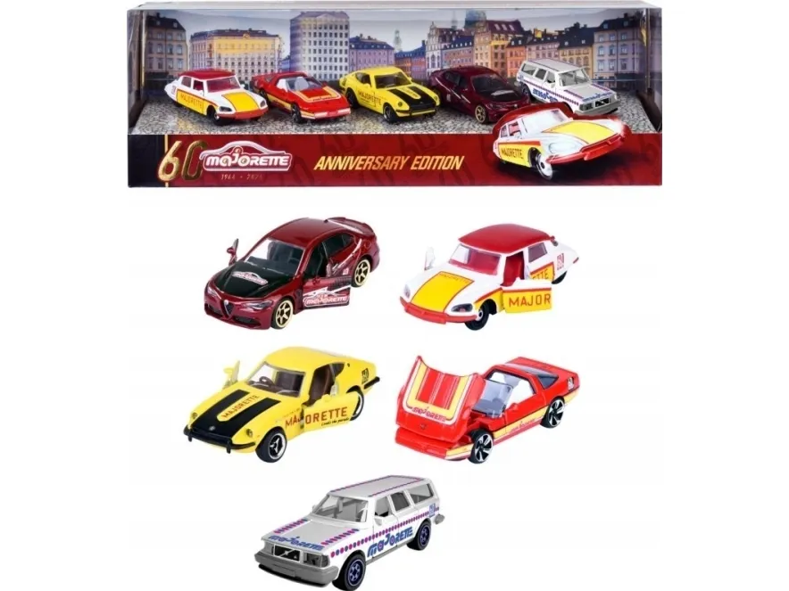 Majorette Anniversary Edition 5 Pieces Giftpack