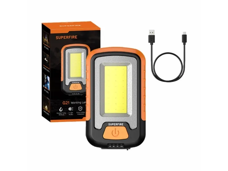 Superfire Workshop Flashlight  G21 650lm USB