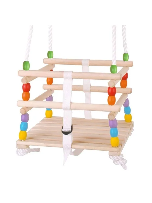 Bigjigs Wooden Toddler Swing