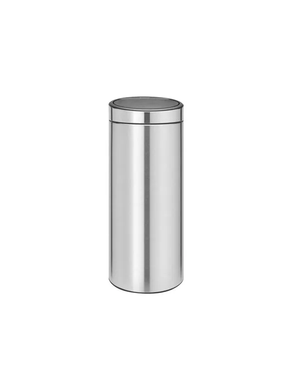 brabantia Touch Bin New - rubbish bin - 30 L - matt steel
