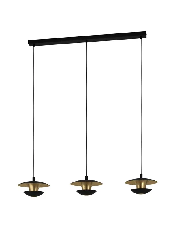 EGLO NUVANO long table pendant black/gold