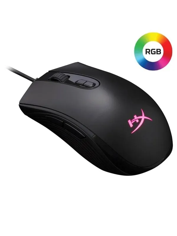 HyperX Pulsefire Core RGB - Gaming mus - Optisk - 7 - Svart