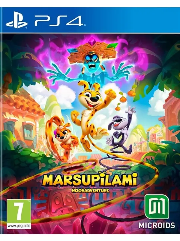 Marsupilami: Hoobadventure - Sony PlayStation 4 - Platformer