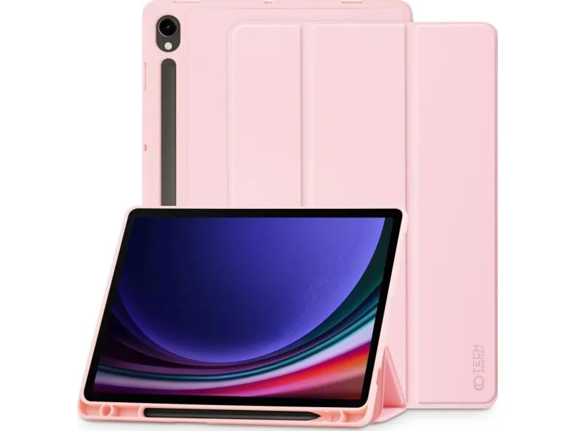 Tech-Protect SC Pen Case for Samsung Galaxy Tab S9 FE 10.9" X510 / X516B - Pink